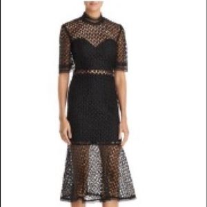 Mesh Midi Dress